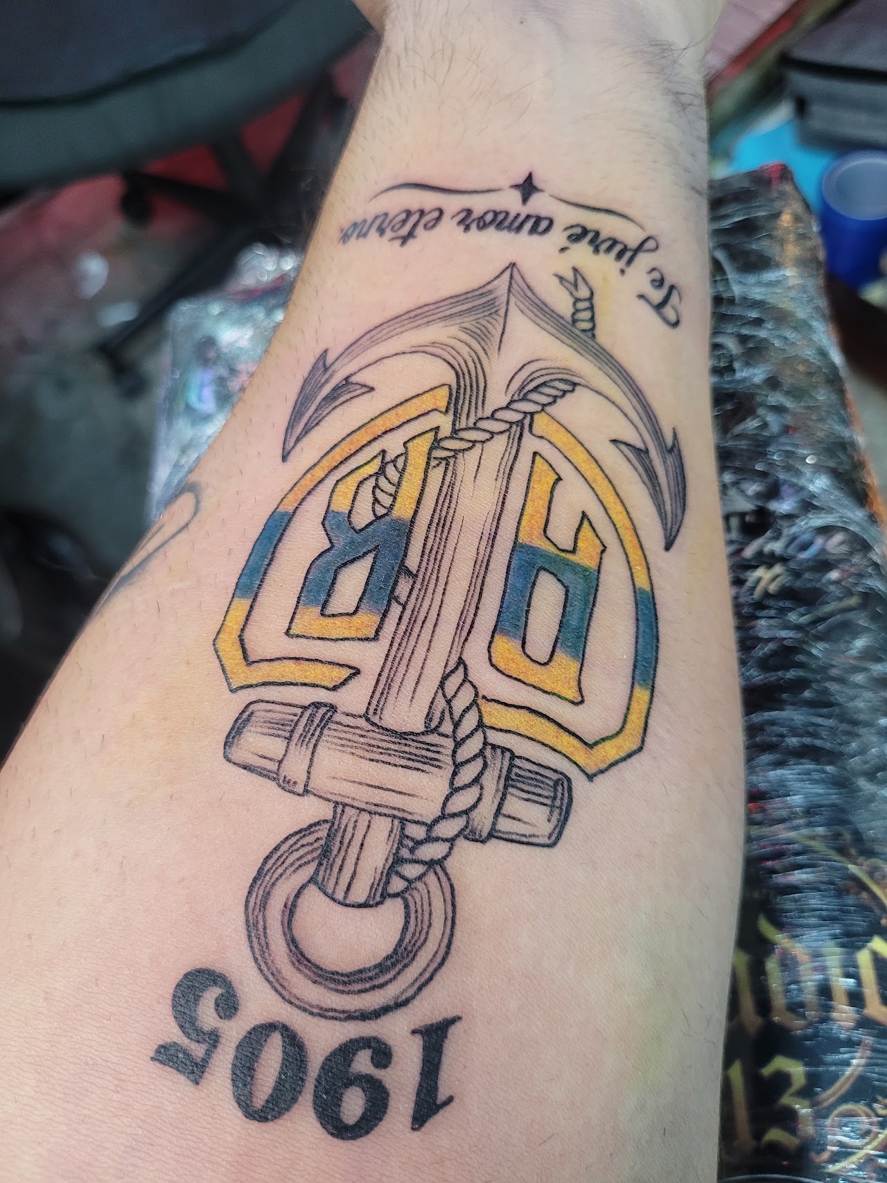 Studio 13 - detalle de tatuaje